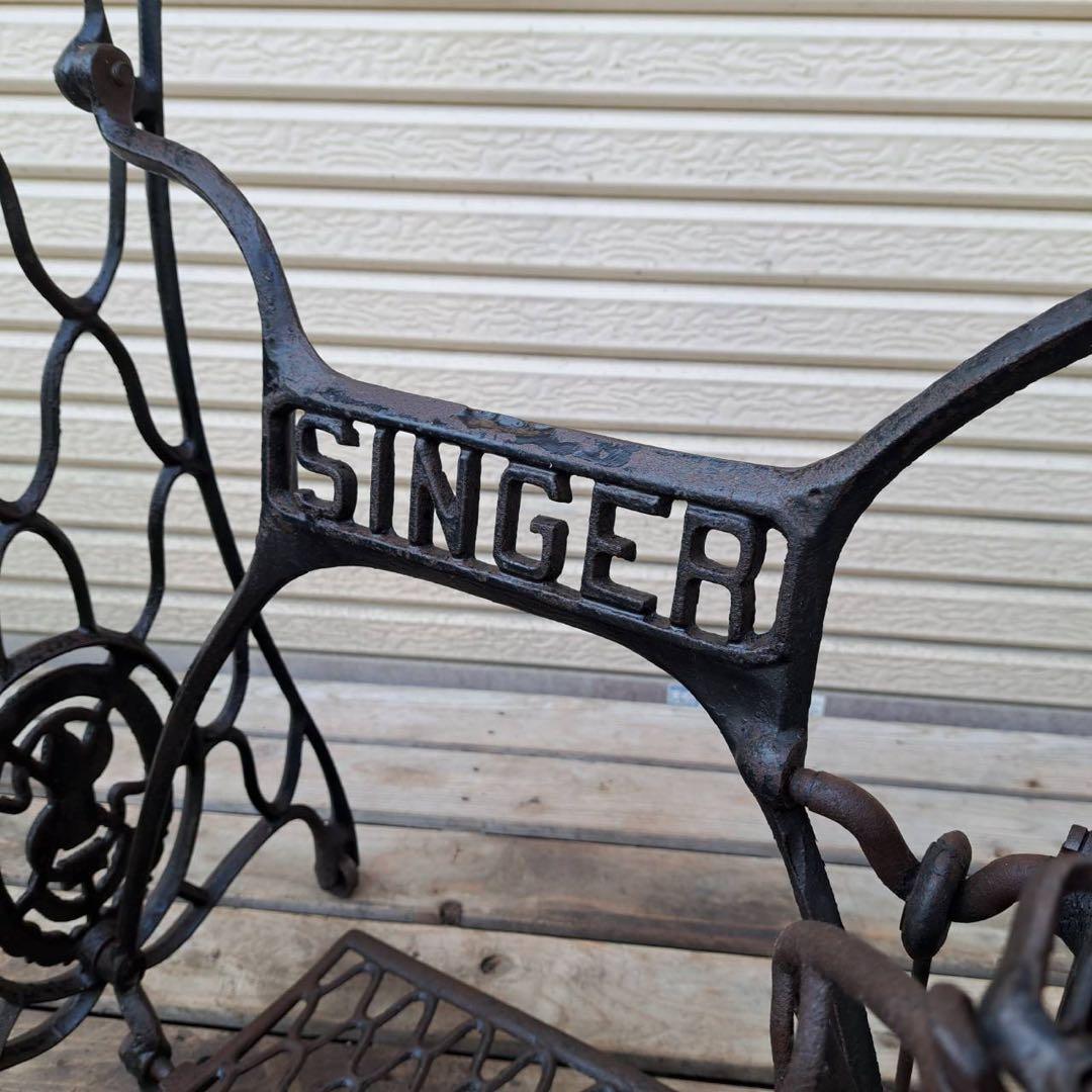 ミシン脚、ミシンテーブル、ミシン足、シンガー、singerミシン網脚