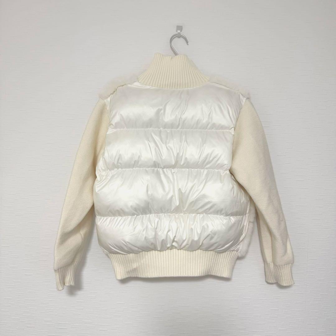 週末特価】 DHOLIC 2WAYニットスリーブ エコファーダウンジャンパー