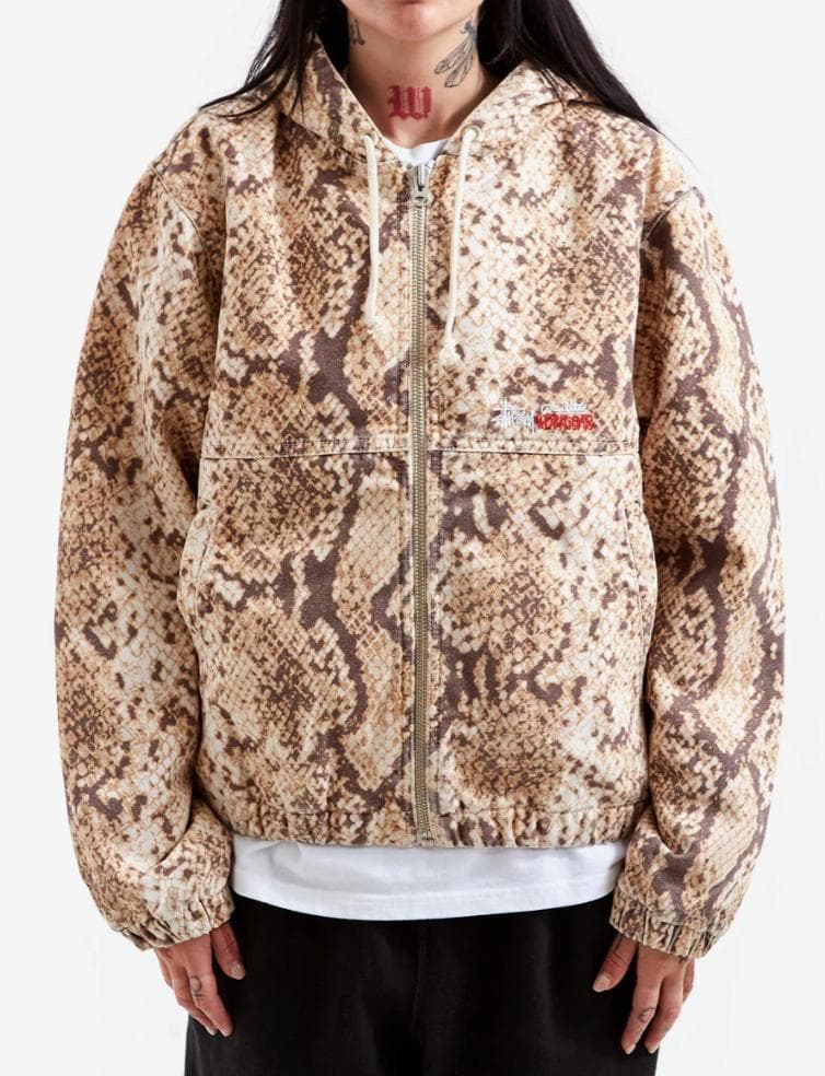 23AW STUSSY WORK JACKET INSULATED CANVAS - メルカリ