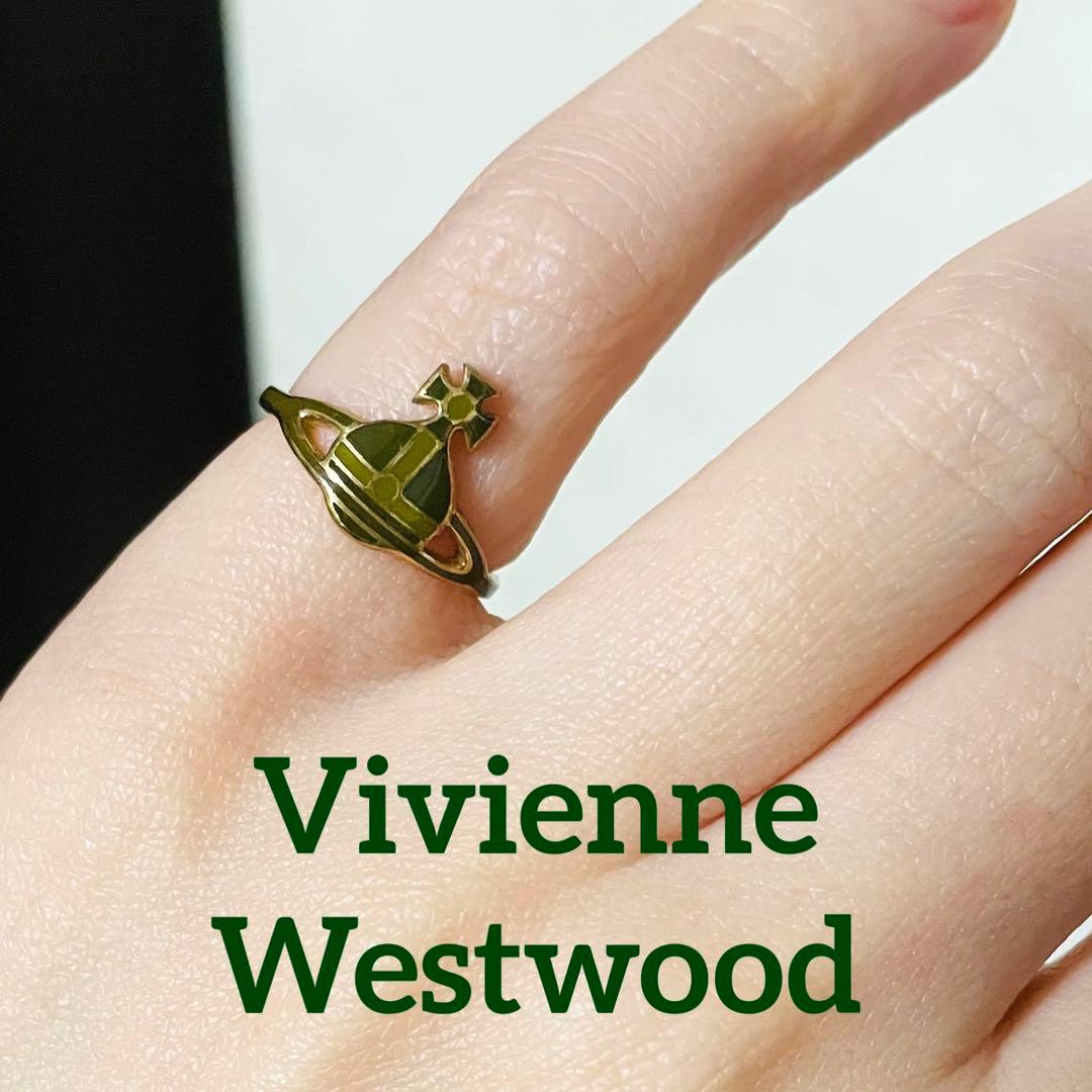 ヴィヴィアンウエストウッド☆オーブリング カーキxxsサイズ 5〜6号