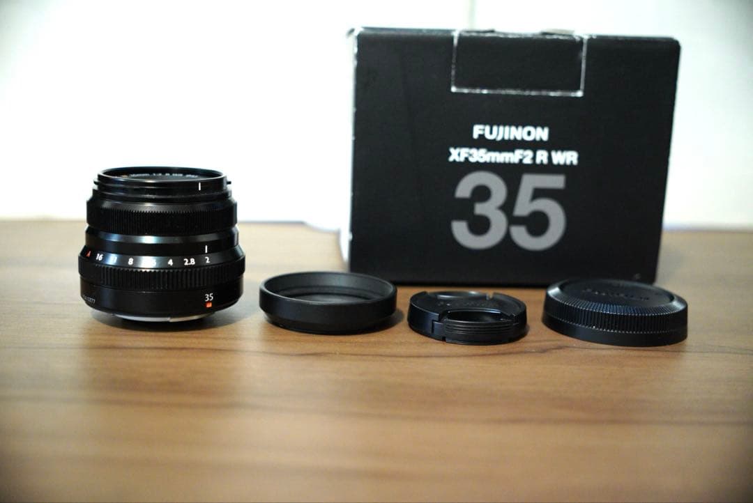 FUJINON XF35mmF2 R WR レンズ カメラレンズ XF35mmF2 R WR FUJINON（フジノン） シルバー [FUJIFILM