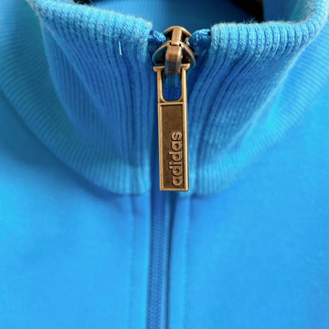 00s adidas トラックジャケット 高橋一生着用 水色 オレンジ ジャージ