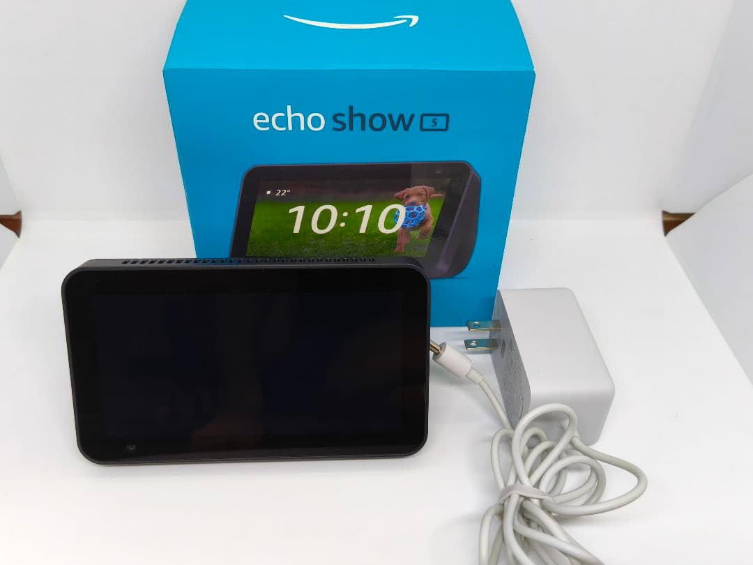 【極美品】ほぼ未使用 Amazon Echo Show 5 第3世代　チャコール amazon（アマゾン） echo Show5 第3世代 スマートディスプレイ with