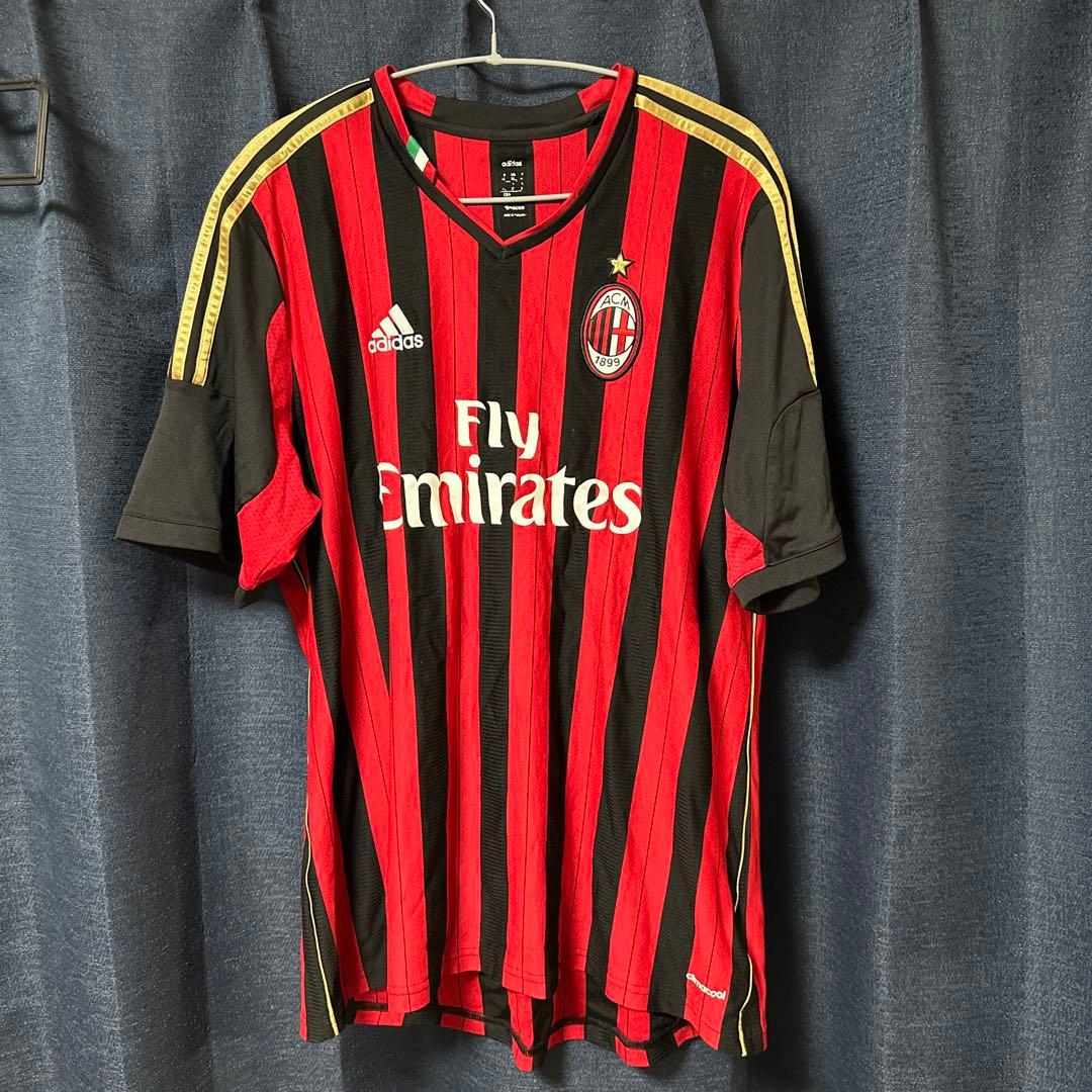 希少・良品】ACミラン ユニフォーム 13/14 アディダス XLサイズ - メルカリ