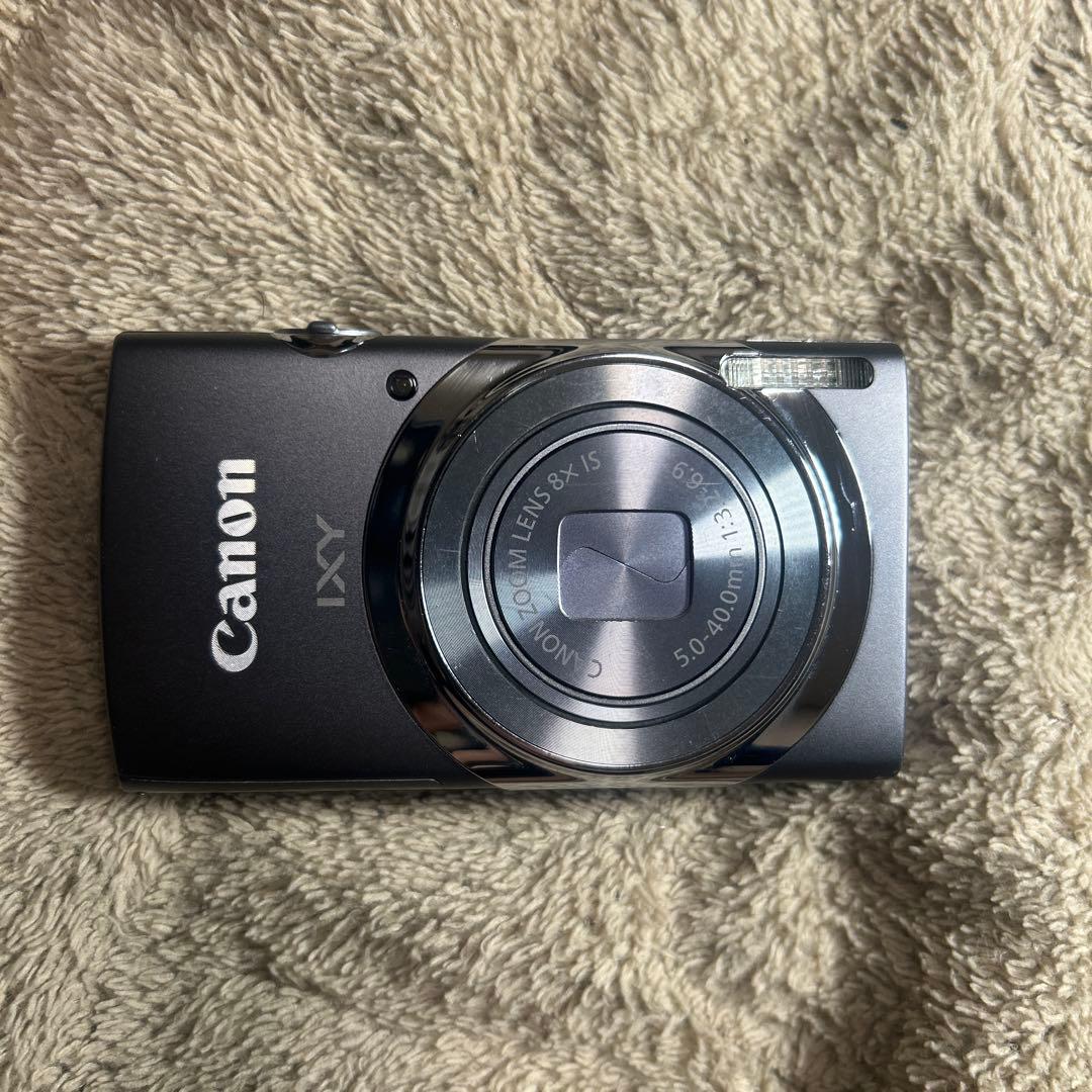 Canon IXY130 デジタルカメラ 本体と充電器付き canon ixy130 本体（グレー）＋電池＋充電器＋三脚 4点セット - メルカリ