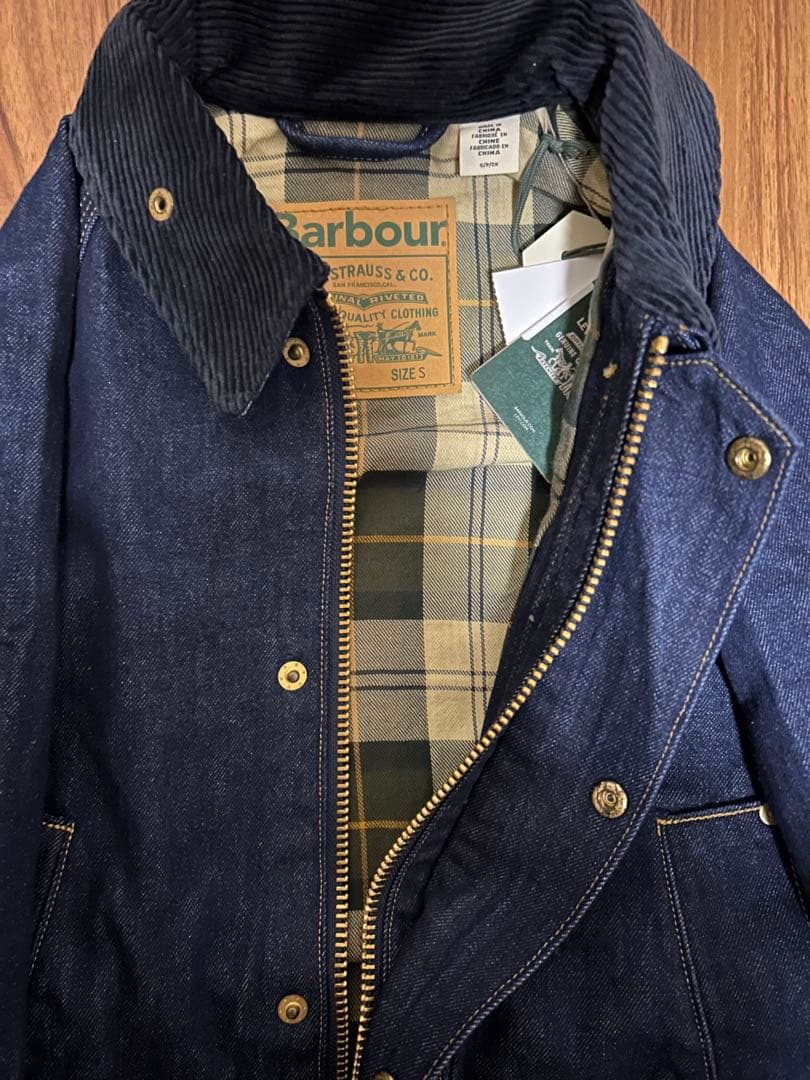 現時点で最安値 《Barbour × Levi's》デニム カバーオール - メルカリ
