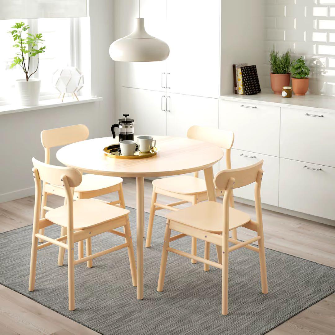 IKEA LISABO リーサボー 円形 丸 テーブル（直接取引は10000円