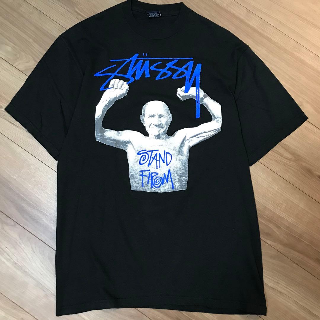 old stussy stand firm tシャツ 00s 90s オールド - メルカリ