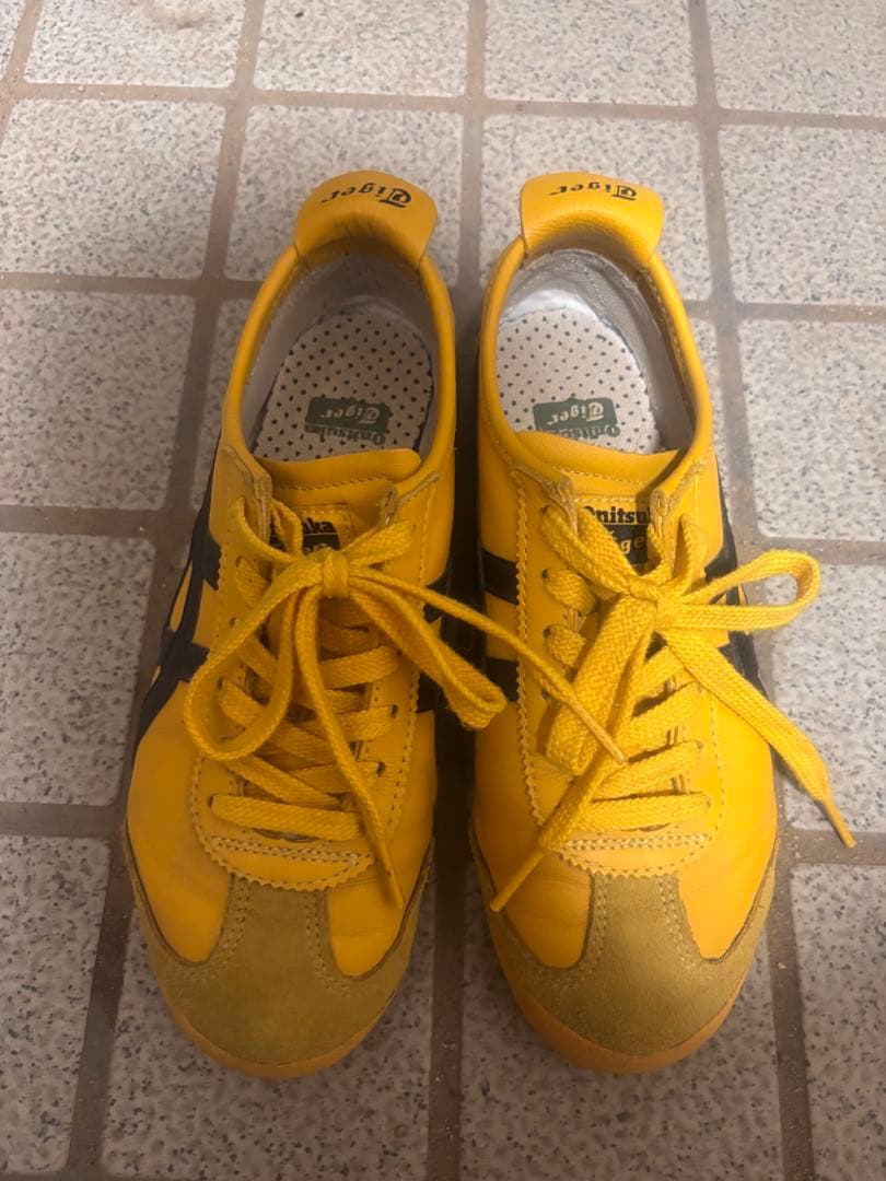 靴 onitsuka tiger Mexico66 23cm Onitsuka Tiger MEXICO 66 SLIP-ON NAVY/OFF-WHITE 1183A360.401