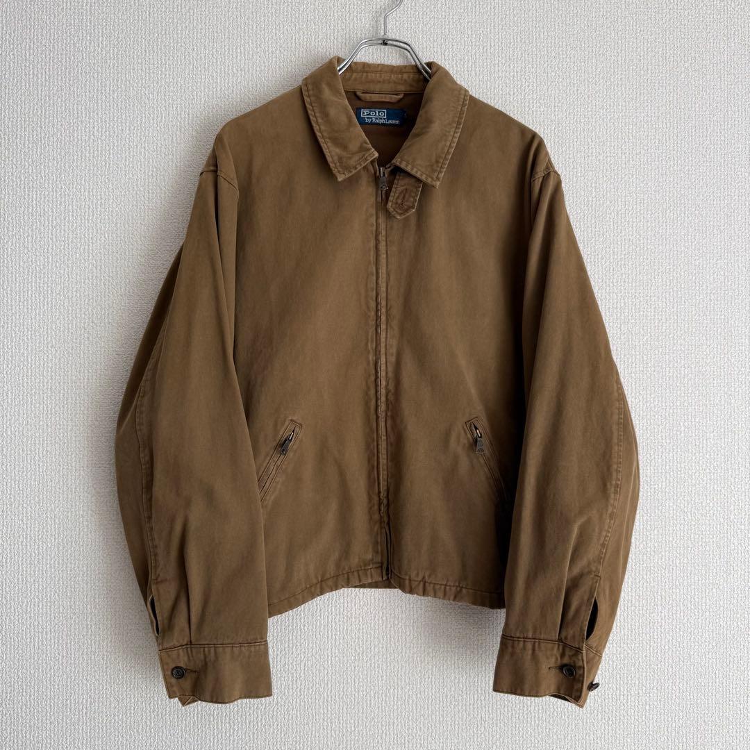 Polo by Ralph Lauren スイングトップ ビンテージ ポニー無し ポロラルフローレン ラルフ ポニー無し A-2 フライトジャケット