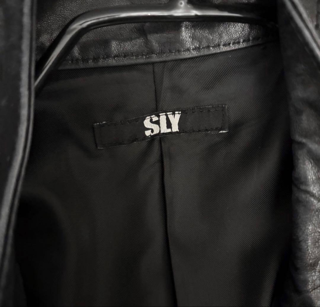 SLY レザー ライダース ジャケット archive v系 goth - メルカリ