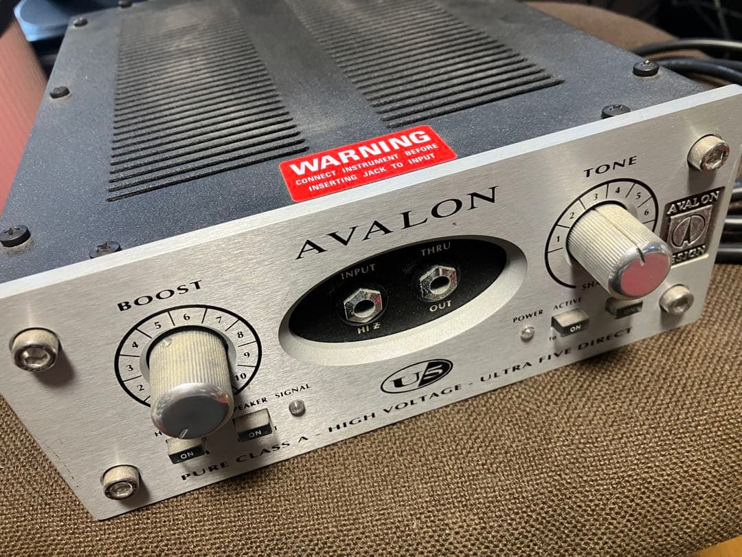 AVALON DESIGN U5 ラックマウント付き MUSIC PLANT AVALON DESIGN U5/M5/V5ケースAD U5新品受注生産品です