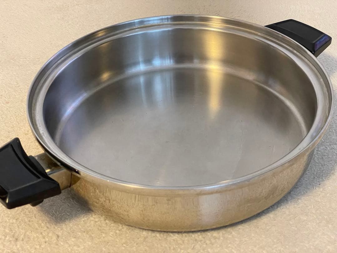 ロイヤルクイーン 大フライパン 蓋付き IH対応 - メルカリ