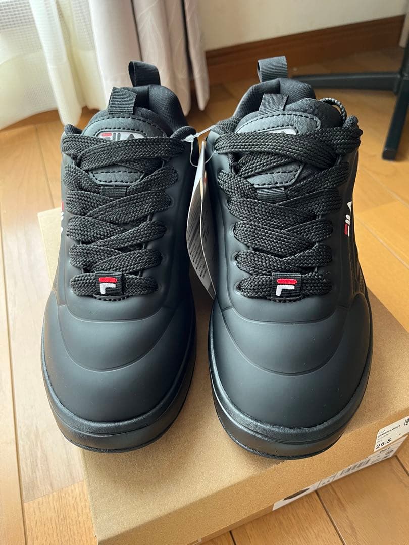 FILA ブラック スニーカー SUPERBUBBLE SUPERBUBBLE / スーパーバブル / 厚底スニーカー （BLACK） -FILA