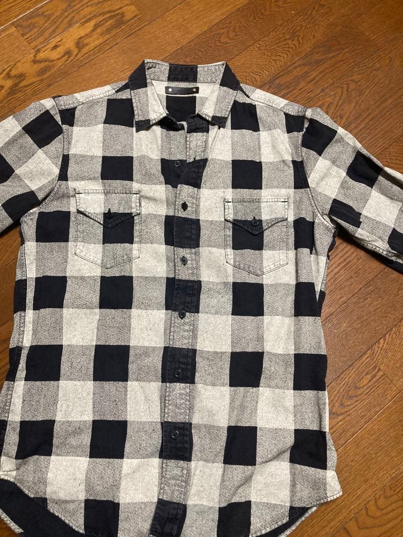 キムタク着 minedenim バッファローチェックシャツ - メルカリ