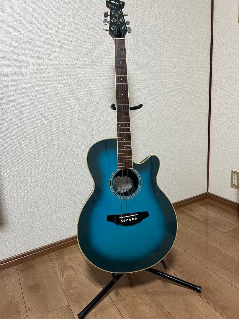スタンド付き　Morris エレアコ　トルネード　Tornado TZJ ギター Morris / Tornado ZII-HG エレアコ - HR/HMギター専門店 FUTURE WORLD
