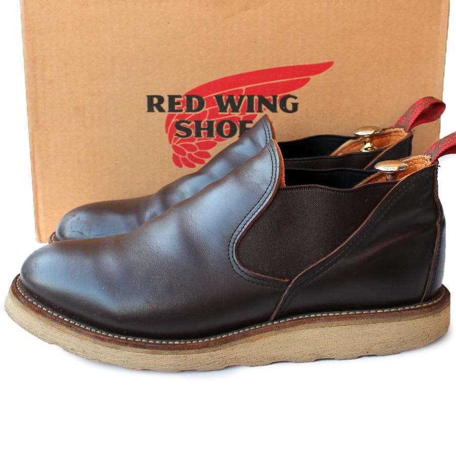 廃番 RED WING ROMEO 8149 サイドゴアブーツ ガラスレザー REDWING RW-8149 98年製 - 赤い羽BLOG