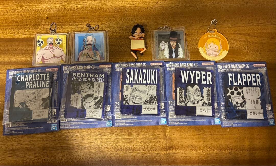 ONE PIECE BASE SHOPくじ アクリルブロック - メルカリ