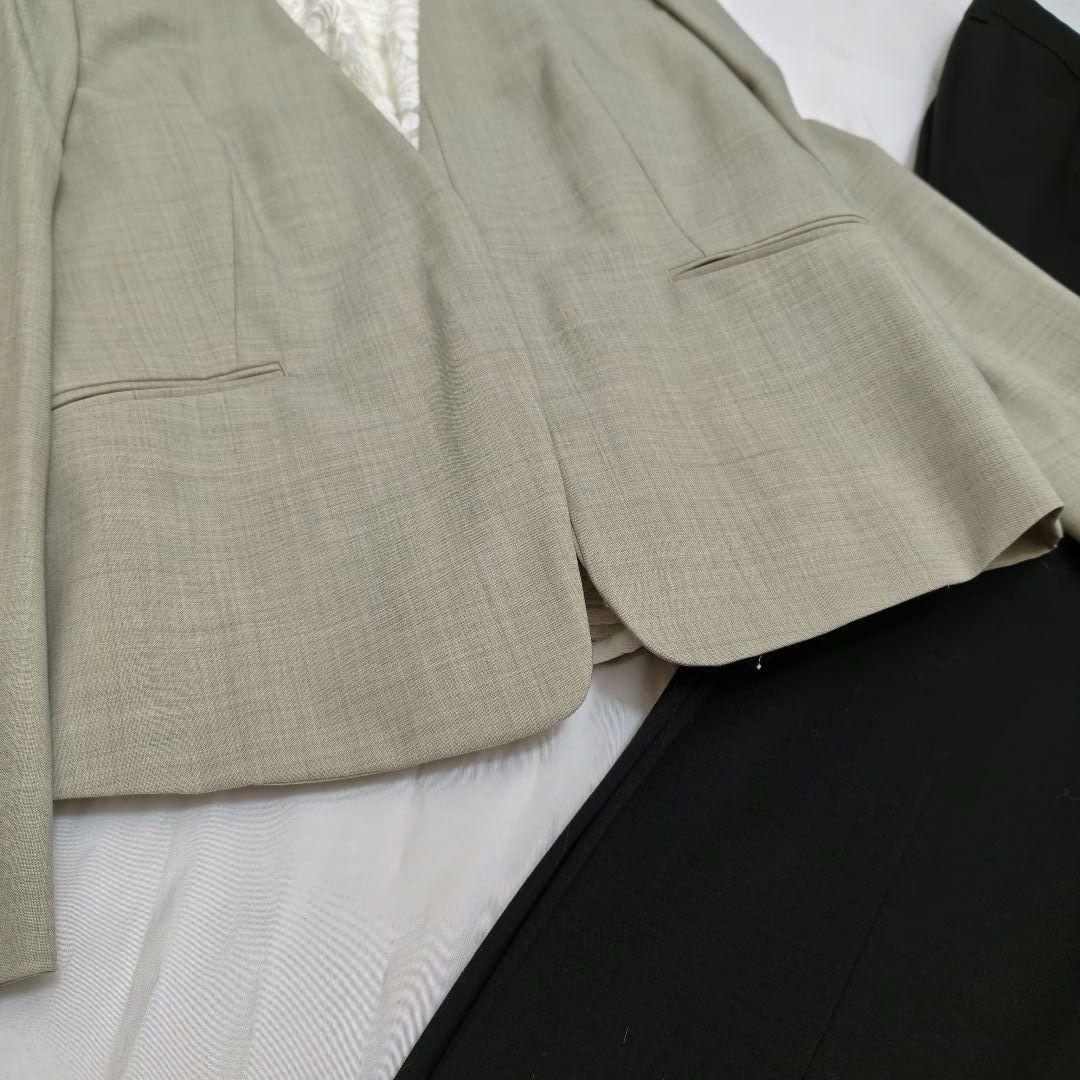 新品あり グリーンレーベルリラクシング グリーン ノーカラーパンツ