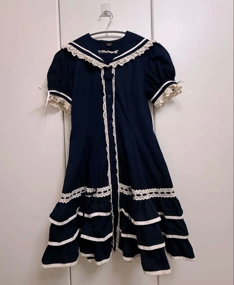 Alice and the Pirates ネイビー セーラー ワンピース Marini Sailor OP (2019) by Alice and the Pirates