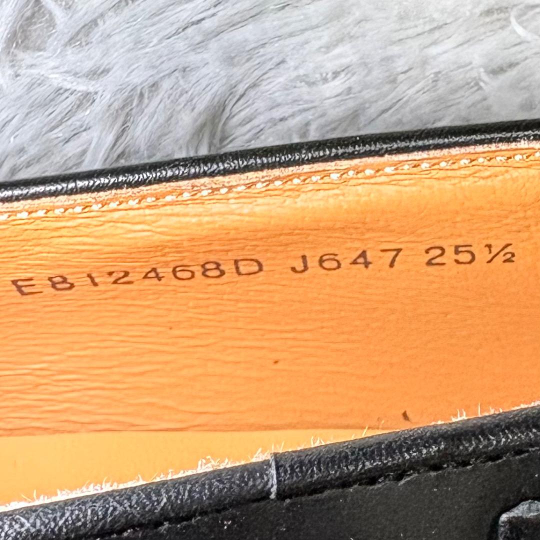 新品✨REGAL 25.5cm タッセルローファー J647 ウイングチップ黒