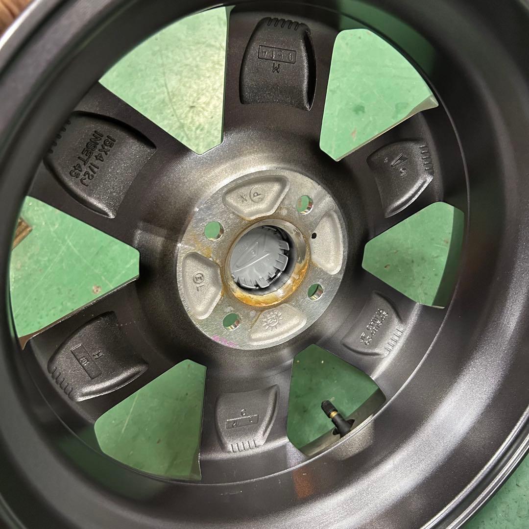 新車はずし15X4.5 ダイハツタントファンクロス純正4本セット - メルカリ