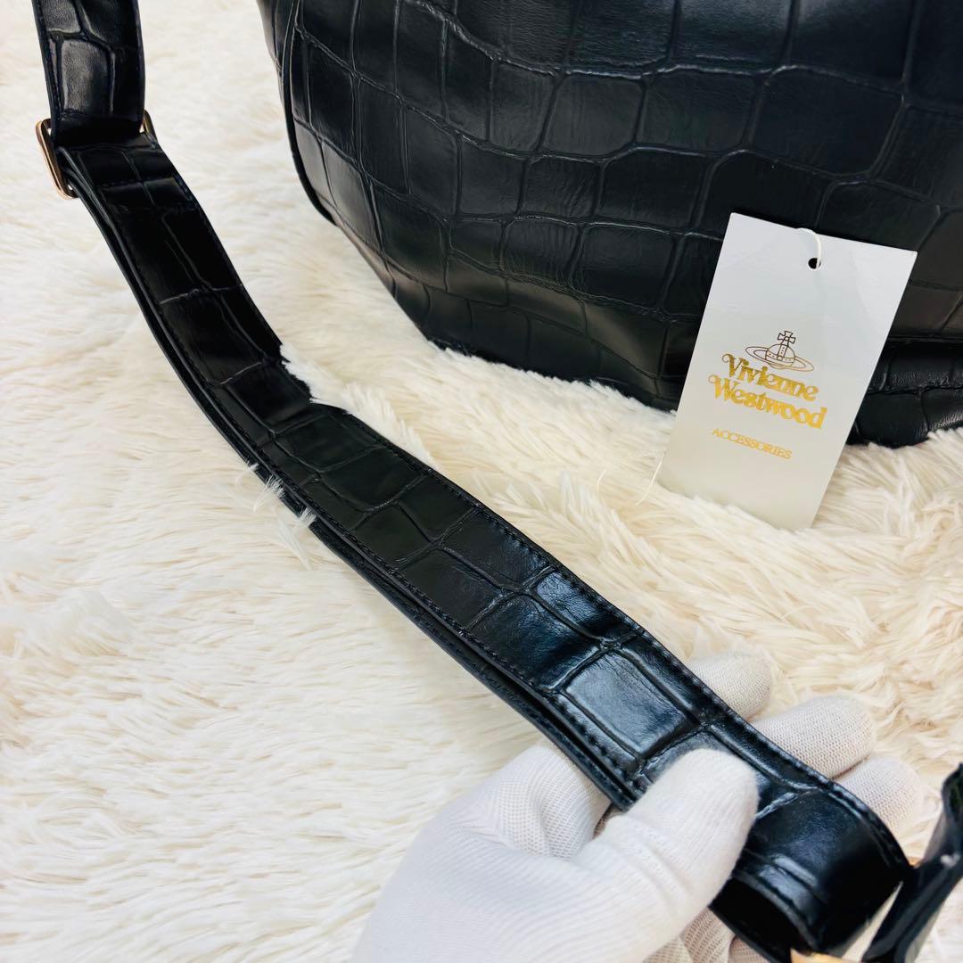 vivienne westwood クロコダイル 2way オーブ ショルダー - メルカリ