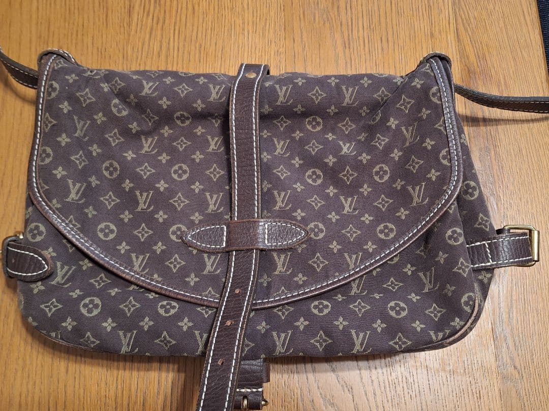 【ゆな様】Louis Vuitton モノグラム ショルダーバッグ LOUIS VUITTON ルイ ヴィトン モノグラム PVC×レザー ポシェット