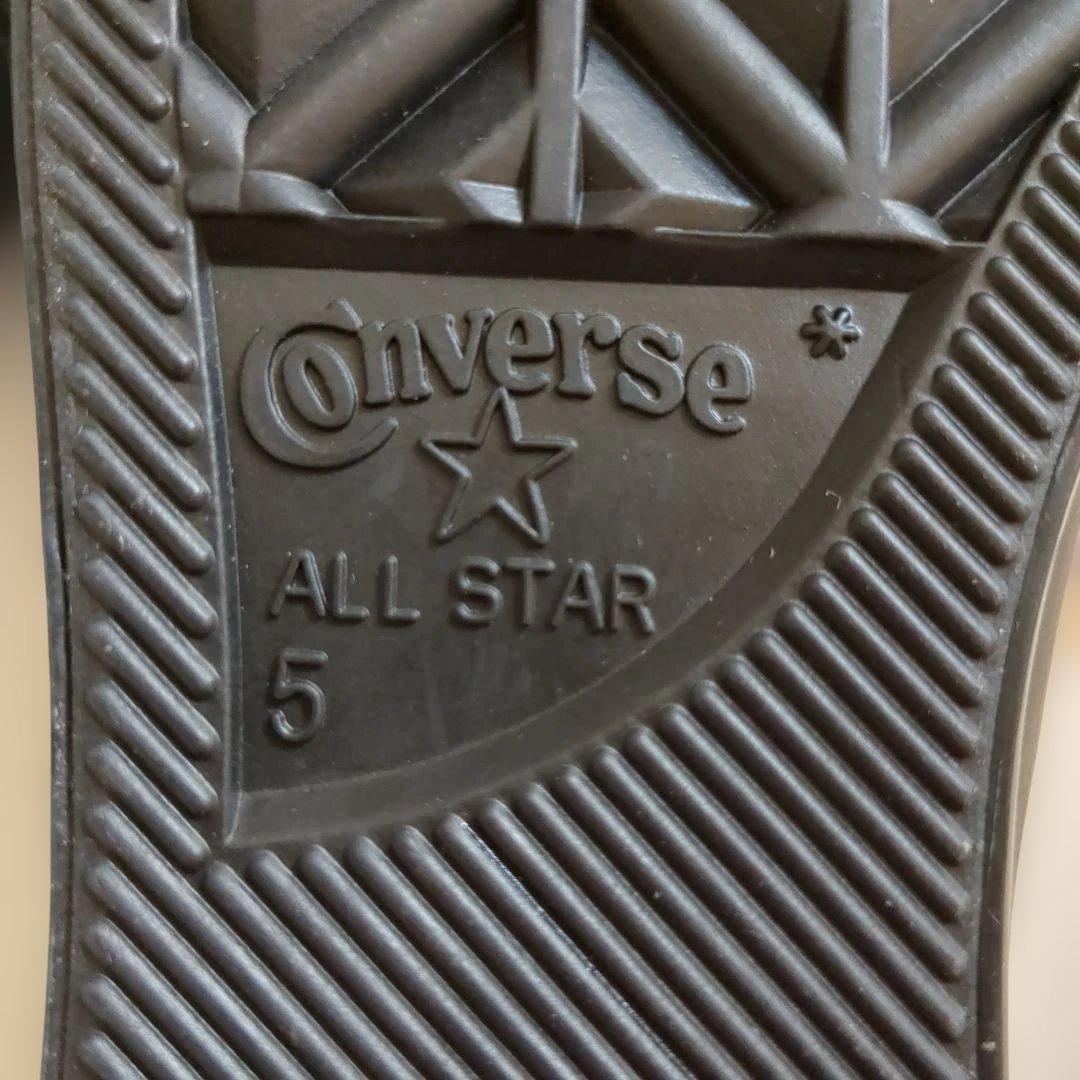 希少デザイン☆極美品☆コンバース スニーカー ハート スタッズ 宇宙柄