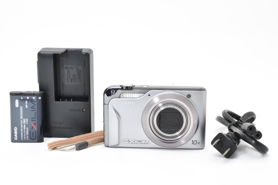 【動作確認済み】CASIO EXILIM EX-H10 シルバー CASIO（カシオ） 【中古】Casio EXILIM EX-H10 シルバー コンパクト