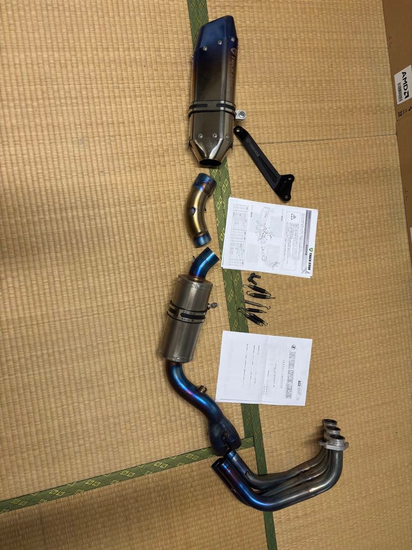 c101　ヤマハ　mt09 トリックスター　マフラー トリックスター / MT-09 (14-16) 政府認証フルエキゾーストマフラー