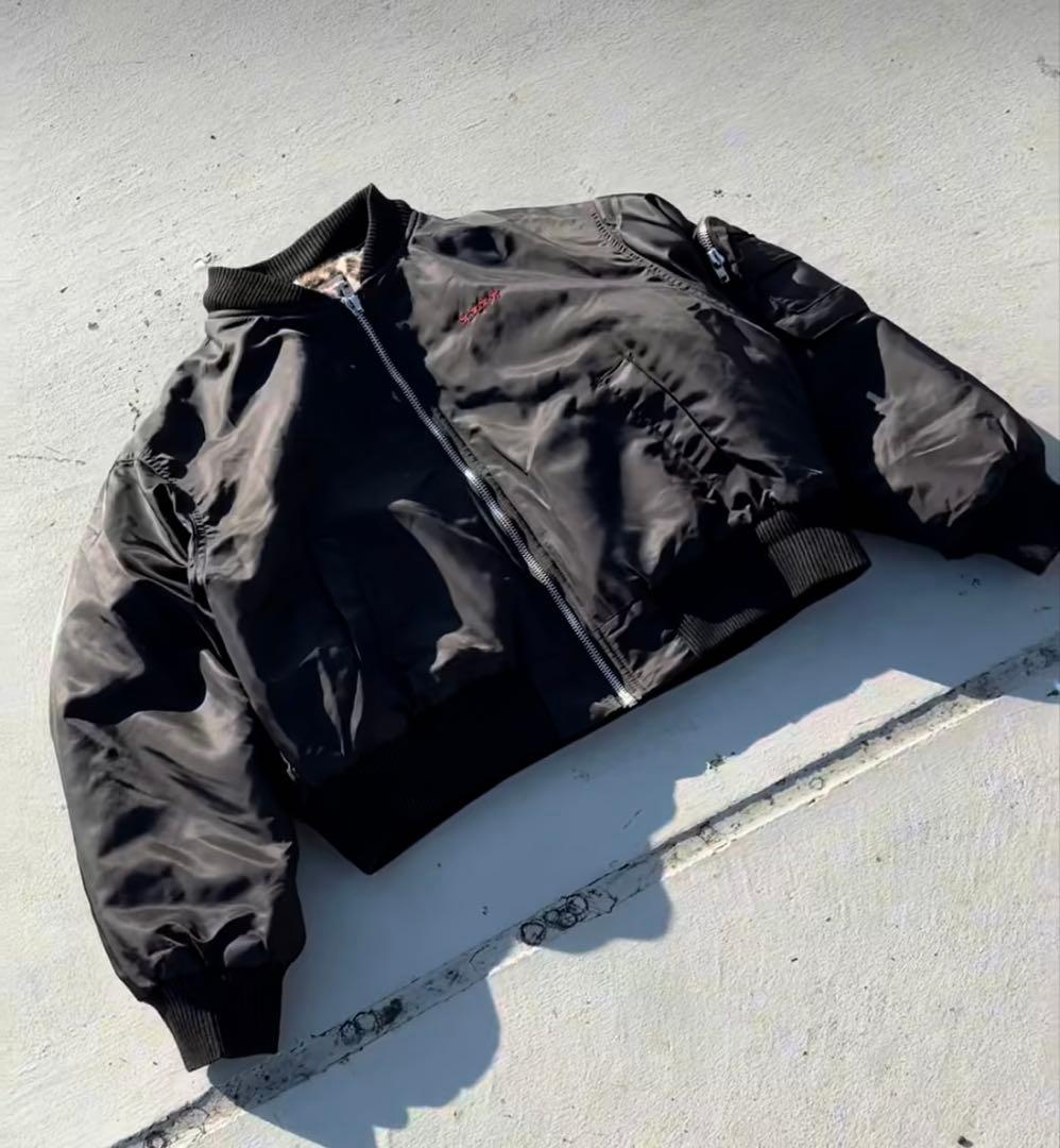 Mサイズ 9/S PROJECT MA-1 - BLACK - メルカリ