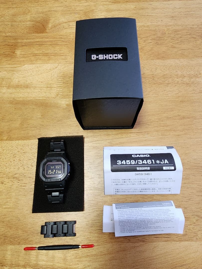 美品 国内正規品 CASIO G-SHOCK　GW-B5600BC-1BJF GW-B5600BC-1BJF | CASIO