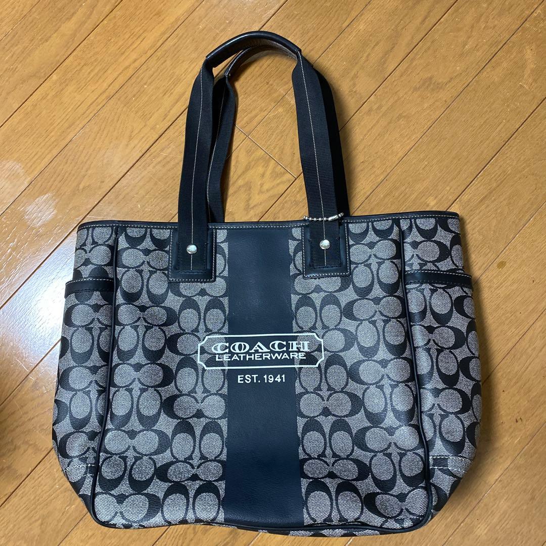 COACH トートバッグ 大容量（未使用） コーチ アウトレット トートバッグ レディース シグネチャー シティー