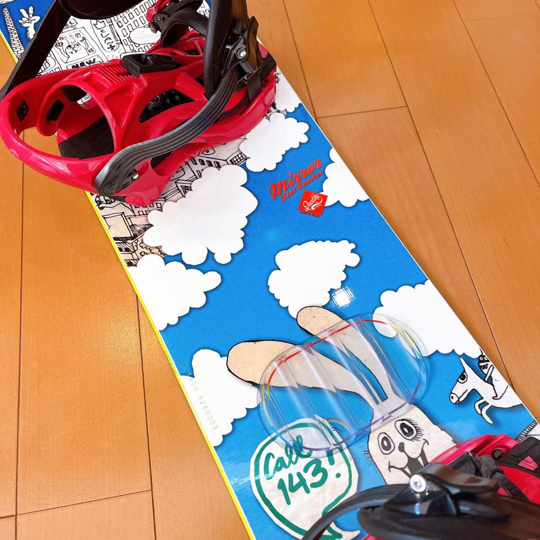 ELAN（エラン） スノーボード板 K2 ビンディング付き（CHARM）