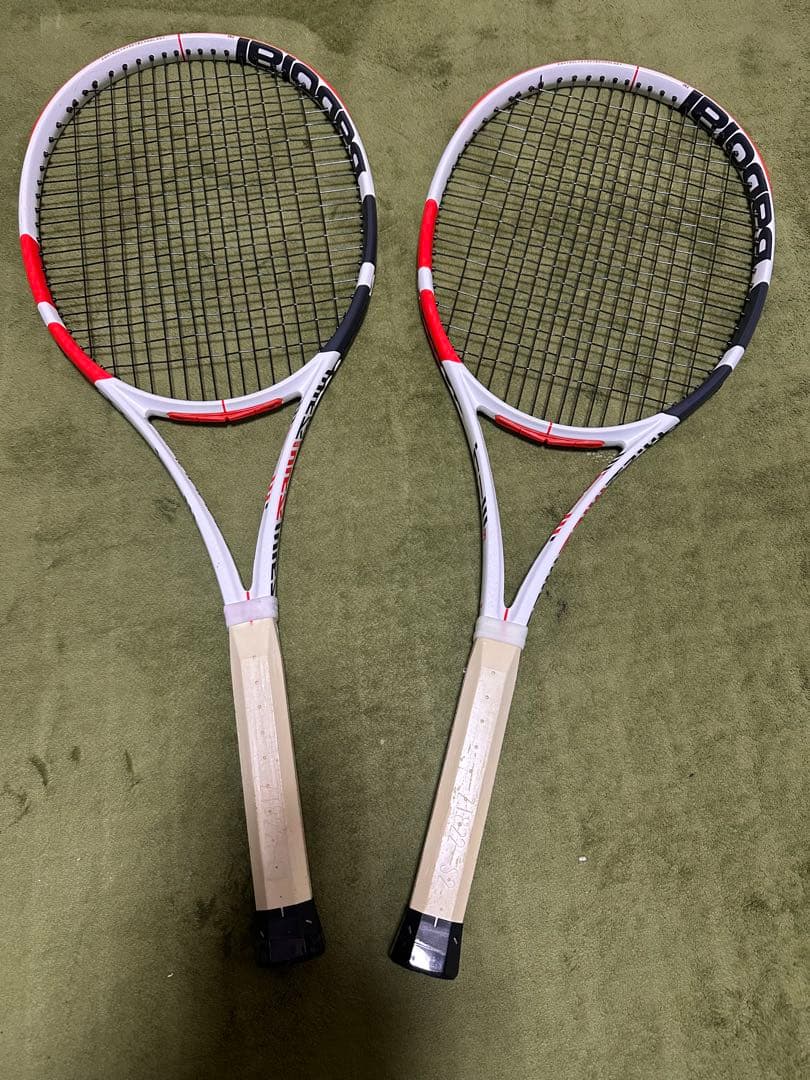 Babolat Pure Strike98 2本セット　新品グリップ付き Amazon | Babolat Pure Strike 98 16x19 第4世代 テニスラケット