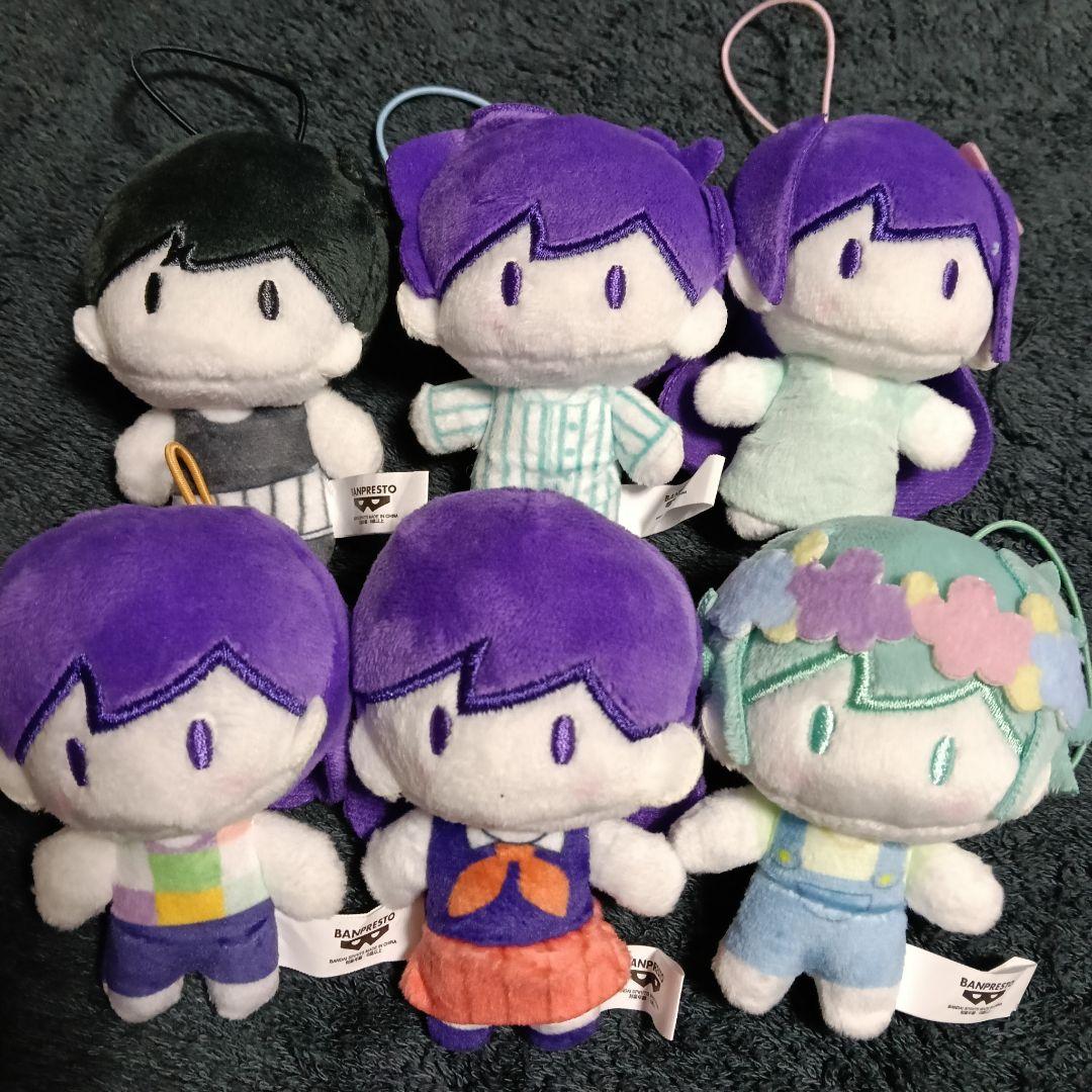 OMORI おともだちといっしょぬいぐるみ 全6種コンプセット OMORI】【Eマリ】OMORI おともだちといっしょぬいぐるみ-ヘッド