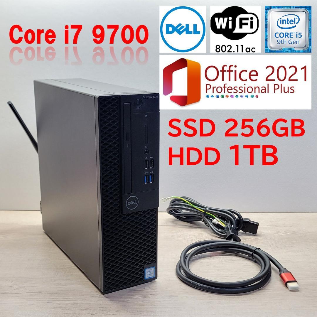 Core i7 9700／無線LAN内蔵／16G／SSD256GB／HDD1TB Core i7 9700／無線LAN内蔵／16G／SSD256GB／HDD1TB