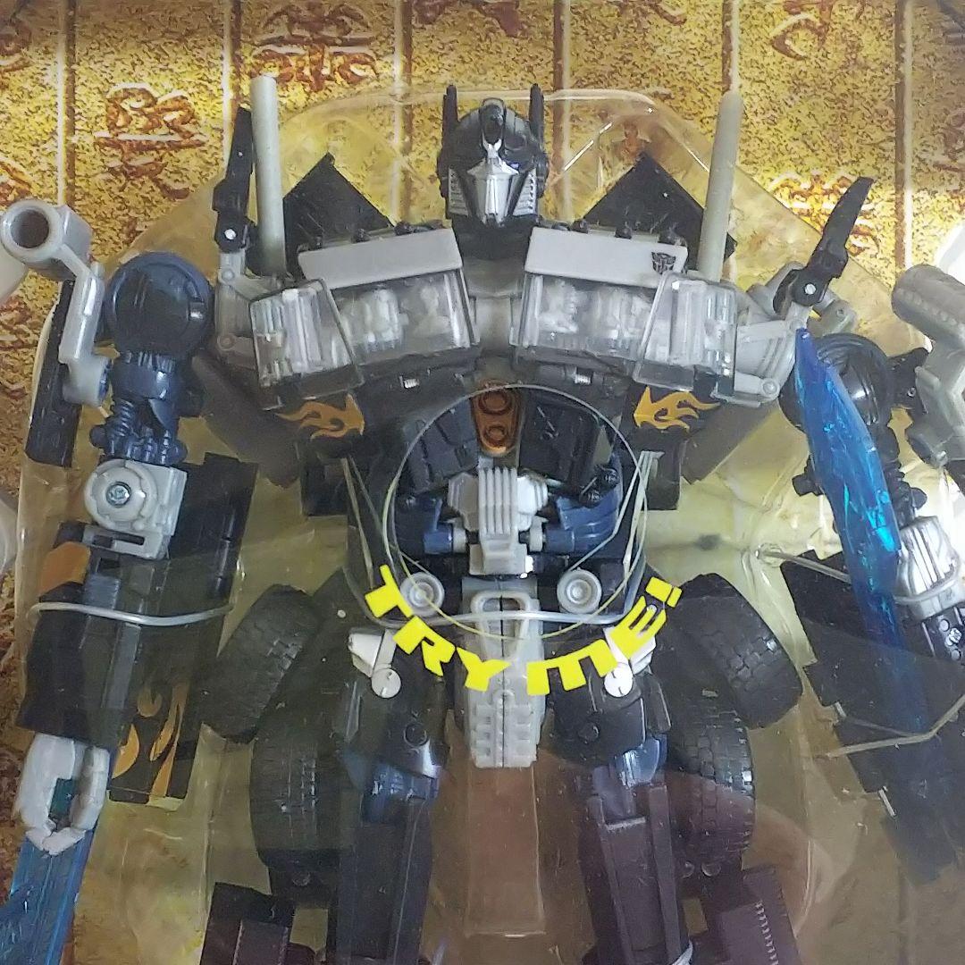 トランスフォーマー」オプティマスプライム・ブラックバージョン（新品