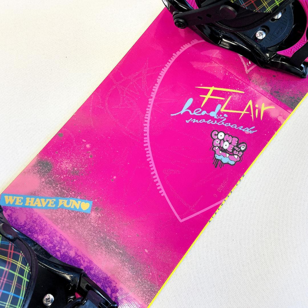 HEAD FLAIR スノーボード 142cm ツイン フラット レディース - メルカリ