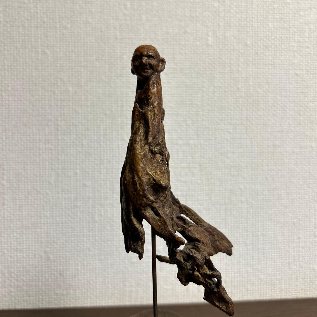 三瓶祐治氏 作品「漂流仏 羅漢」