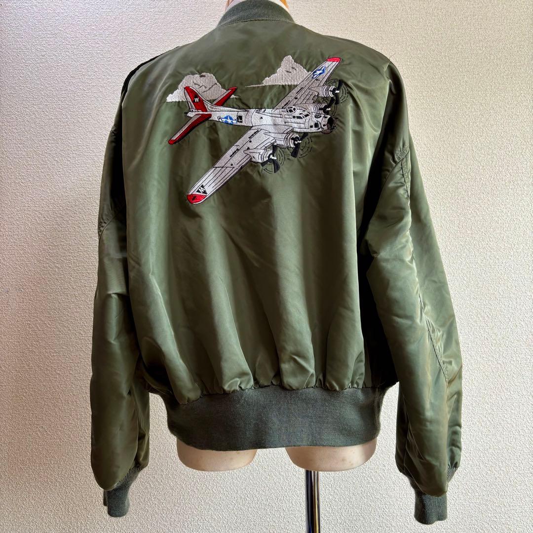 USA製80s 90s スピワック L-2B フライトジャケット XL 戦闘機 - メルカリ