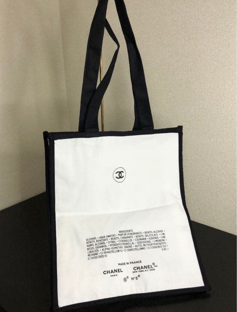 CHANEL シャネル No.5発売100周年記念 ノベルティトートバッグ - メルカリ