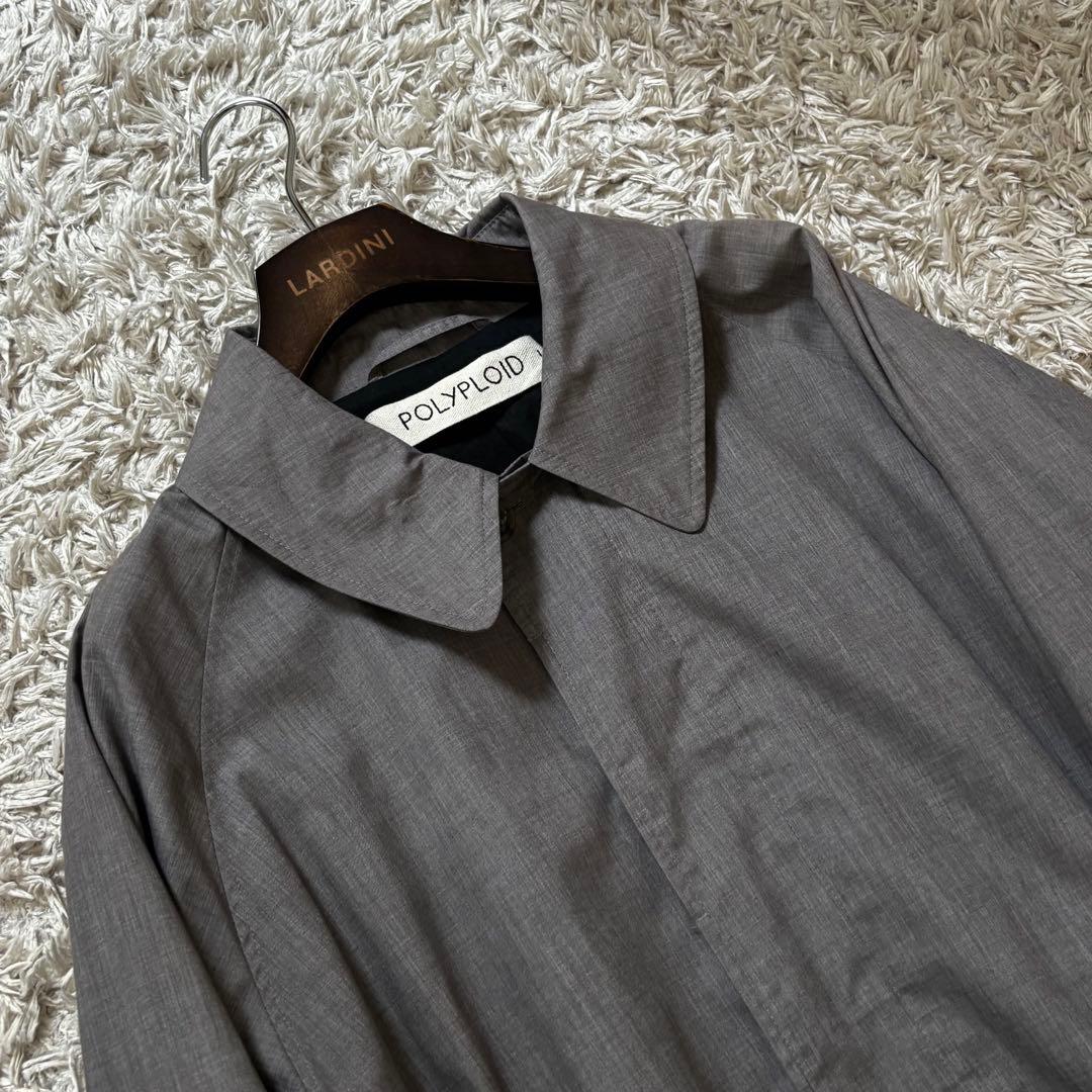 POLYPLOID ポリプロイド LONG COAT C ステンカラーコート 2 - メルカリ