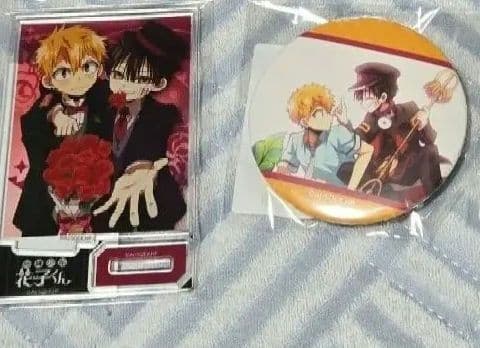 地縛少年花子くん アクリルスタンド＆缶バッジセット - メルカリ