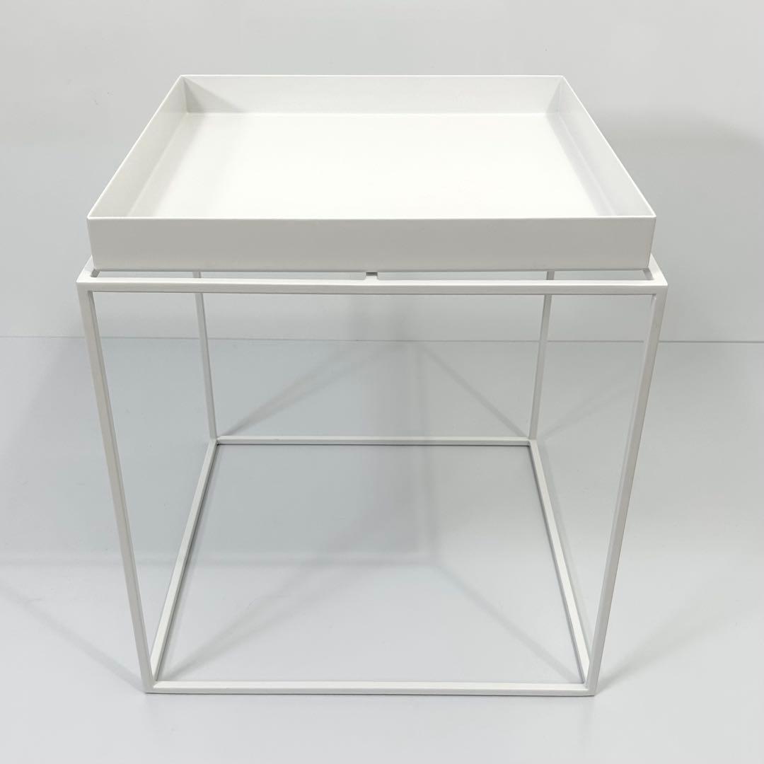 HAY TRAY TABLE トレイテーブル M ホワイト HAY TRAY TABLE M / ヘイ トレイ テーブル M - インテリア・家具通販