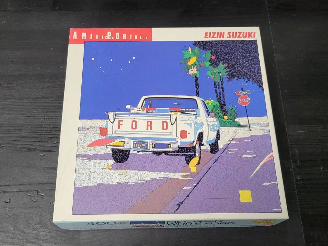 EIZIN SUZUKI ジグソーパズル 鈴木英人 400ピース 白いフォード EIZIN SUZUKI – 鈴木英人公式サイト