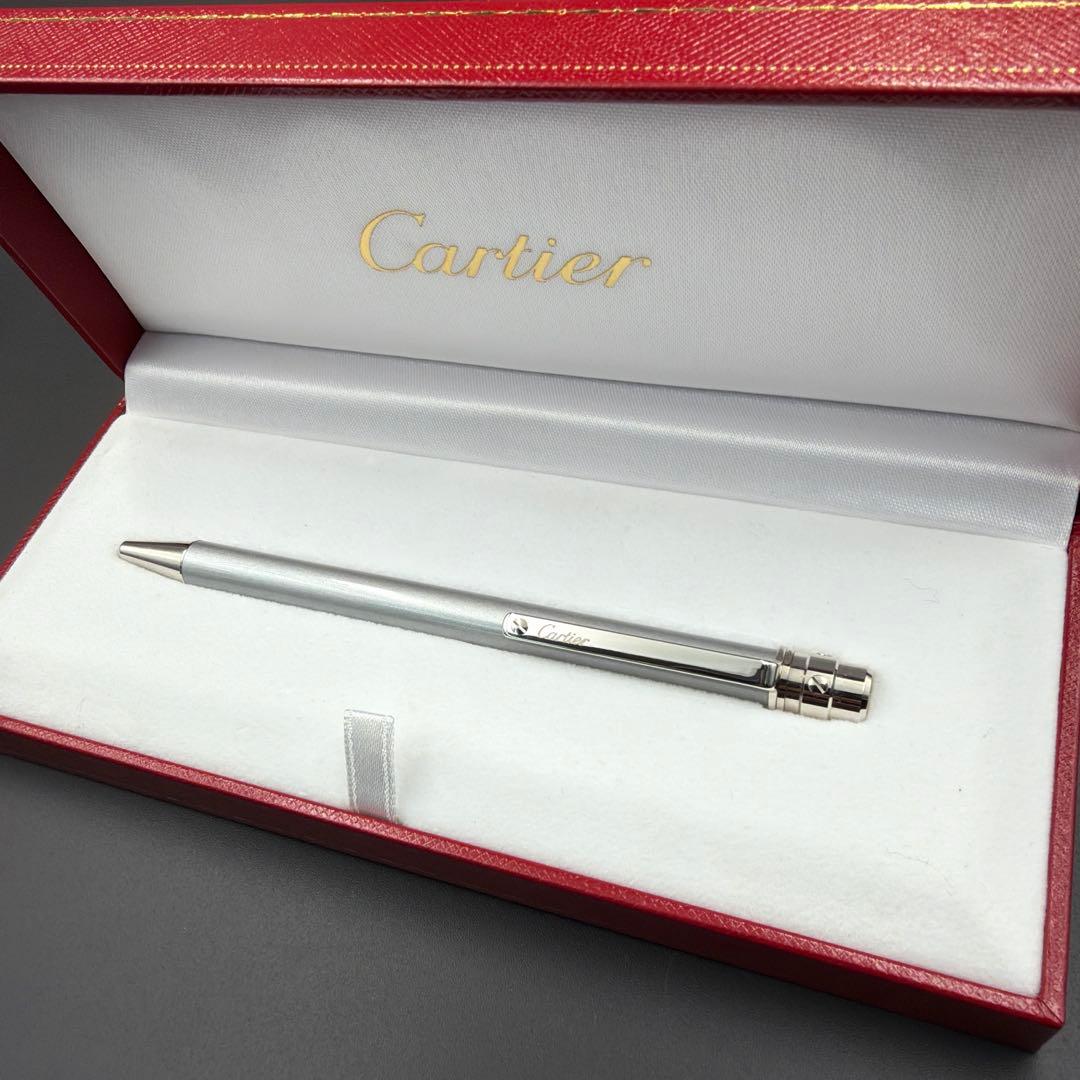 箱付 Cartier / カルティエ サントス ボールペン プラチナフィニッシュ 楽天市場】Cartier カルティエ サントス ボールペン サントス ドゥ