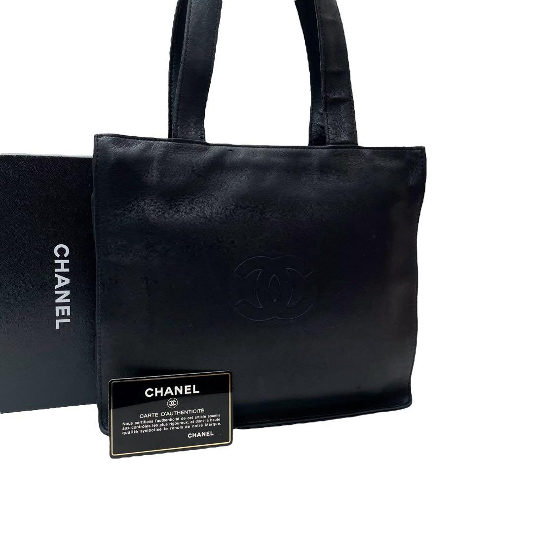 Moonチャン　　　　シャネル ラムスキン レザー ハンド バッグ CHANEL（シャネル） （未使用 展示品）シャネル ハーフムーン