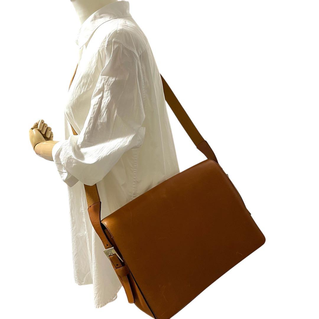 レア✨良品✨バリー ヴィンテージ メッセンジャーバッグ クロスボディ